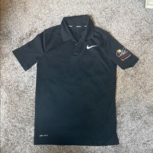 Nike Kid’s Golf Black Polo Embroidered Patch “Arnold Palmer Invitational” Size S
